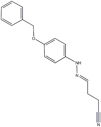 363590-58-3 4-{[4-(benzyloxy)phenyl]hydrazono}butanenitrile