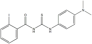 364621-25-0 N-[4-(dimethylamino)phenyl]-N'-(2-iodobenzoyl)thiourea