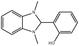 2-(1,3-dimethyl-2,3-dihydro-1H-benzimidazol-2-yl)phenol Structure