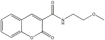 365502-98-3 N-(2-methoxyethyl)-2-oxo-2H-chromene-3-carboxamide