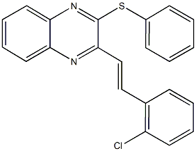 366018-64-6 3-[2-(2-chlorophenyl)vinyl]-2-quinoxalinyl phenyl sulfide