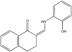 2-[(2-hydroxyanilino)methylene]-3,4-dihydro-1(2H)-naphthalenone,36705-66-5,结构式