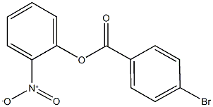 2-nitrophenyl 4-bromobenzoate Structure