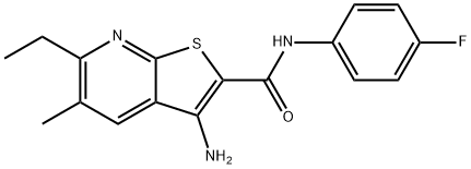 3-amino-6-ethyl-N-(4-fluorophenyl)-5-methylthieno[2,3-b]pyridine-2-carboxamide|