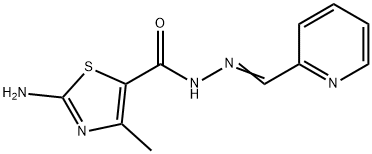 2-amino-4-methyl-N'-(2-pyridinylmethylene)-1,3-thiazole-5-carbohydrazide|