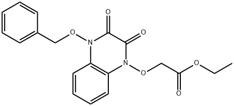 371945-97-0 ethyl [(4-(benzyloxy)-2,3-dioxo-3,4-dihydroquinoxalin-1(2H)-yl)oxy]acetate