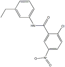 372093-36-2 2-chloro-N-(3-ethylphenyl)-5-nitrobenzamide