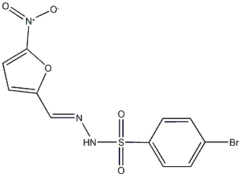 37430-20-9 4-bromo-N'-({5-nitro-2-furyl}methylene)benzenesulfonohydrazide