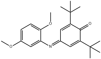 2,6-ditert-butyl-4-[(2,5-dimethoxyphenyl)imino]-2,5-cyclohexadien-1-one|