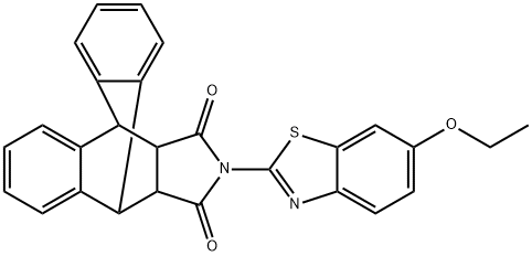 374571-38-7 17-(6-ethoxy-1,3-benzothiazol-2-yl)-17-azapentacyclo[6.6.5.0~2,7~.0~9,14~.0~15,19~]nonadeca-2,4,6,9,11,13-hexaene-16,18-dione