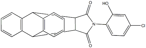 17-(4-chloro-2-hydroxyphenyl)-17-azapentacyclo[6.6.5.0~2,7~.0~9,14~.0~15,19~]nonadeca-2,4,6,9,11,13-hexaene-16,18-dione|