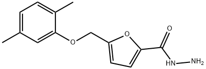 5-((2,5-二甲基苯氧基)甲基)呋喃-2-碳酰肼, 375350-27-9, 结构式