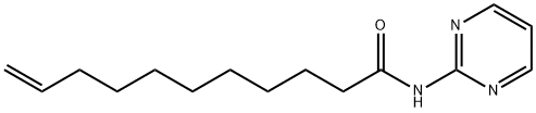 N-(2-pyrimidinyl)-10-undecenamide Structure