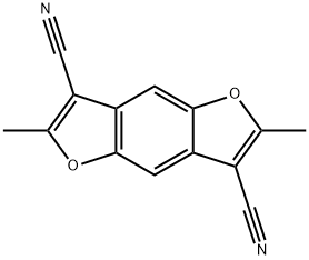 2,6-dimethylfuro[2,3-f][1]benzofuran-3,7-dicarbonitrile 结构式