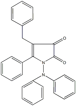 37617-91-7 4-benzyl-1-(diphenylamino)-5-phenyl-1H-pyrrole-2,3-dione