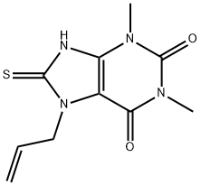 378198-24-4 7-allyl-1,3-dimethyl-8-sulfanyl-3,7-dihydro-1H-purine-2,6-dione