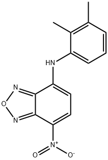 4-(2,3-dimethylanilino)-7-nitro-2,1,3-benzoxadiazole 结构式