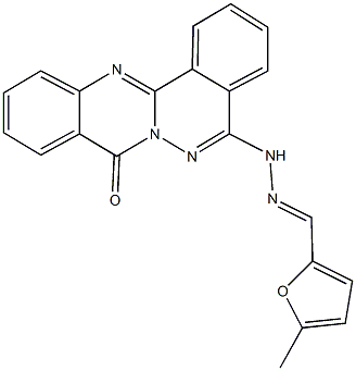 379247-74-2 5-methyl-2-furaldehyde (8-oxo-8H-phthalazino[1,2-b]quinazolin-5-yl)hydrazone