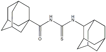 N-(2-adamantyl)-N'-(1-adamantylcarbonyl)thiourea|