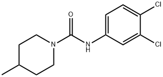 N-(3,4-dichlorophenyl)-4-methyl-1-piperidinecarboxamide Structure