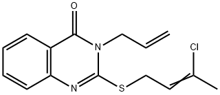 3-allyl-2-[(3-chloro-2-butenyl)sulfanyl]-4(3H)-quinazolinone|