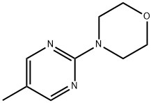 4-(5-methyl-2-pyrimidinyl)morpholine 化学構造式