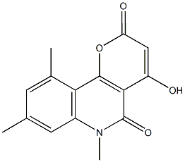 380632-55-3 4-hydroxy-6,8,10-trimethyl-2H-pyrano[3,2-c]quinoline-2,5(6H)-dione