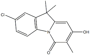 380634-71-9 2-chloro-8-hydroxy-7,10,10-trimethylpyrido[1,2-a]indol-6(10H)-one