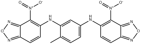 4-nitro-5-[5-({4-nitro-2,1,3-benzoxadiazol-5-yl}amino)-2-methylanilino]-2,1,3-benzoxadiazole Structure