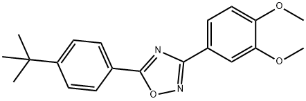 380890-41-5 3-[3,4-bis(methyloxy)phenyl]-5-[4-(1,1-dimethylethyl)phenyl]-1,2,4-oxadiazole