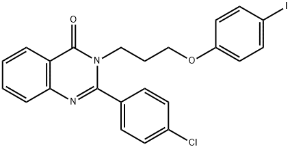 381170-97-4 2-(4-chlorophenyl)-3-[3-(4-iodophenoxy)propyl]-4(3H)-quinazolinone