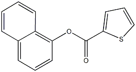 1-naphthyl thiophene-2-carboxylate Structure