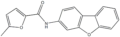 N-dibenzo[b,d]furan-3-yl-5-methyl-2-furamide Structure