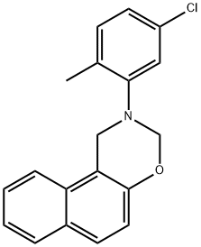 2-(5-chloro-2-methylphenyl)-2,3-dihydro-1H-naphtho[1,2-e][1,3]oxazine|