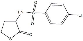 4-chloro-N-(2-oxotetrahydro-3-thienyl)benzenesulfonamide|