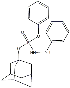 phenyl 1-adamantyl N'-phenylhydrazidophosphate,384844-51-3,结构式