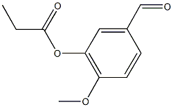 5-formyl-2-methoxyphenyl propionate,384859-26-1,结构式