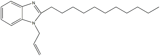 1-allyl-2-undecyl-1H-benzimidazole,385402-83-5,结构式