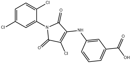 385403-47-4 3-{[4-chloro-1-(2,5-dichlorophenyl)-2,5-dioxo-2,5-dihydro-1H-pyrrol-3-yl]amino}benzoic acid