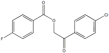 386740-45-0 2-(4-chlorophenyl)-2-oxoethyl 4-fluorobenzoate