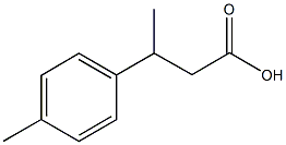 3-(4-methylphenyl)butanoic acid Structure