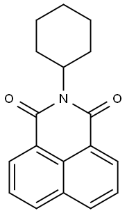 2-cyclohexyl-1H-benzo[de]isoquinoline-1,3(2H)-dione Structure