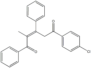392304-96-0 5-(4-chlorophenyl)-2-methyl-1,3-diphenyl-2-pentene-1,5-dione
