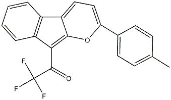 392305-62-3 2,2,2-trifluoro-1-[2-(4-methylphenyl)indeno[2,1-b]pyran-9-yl]ethanone