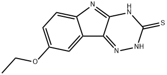 8-ethoxy-5H-[1,2,4]triazino[5,6-b]indole-3-thiol Structure