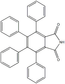 4,5,6,7-tetraphenyl-1H-isoindole-1,3(2H)-dione 结构式