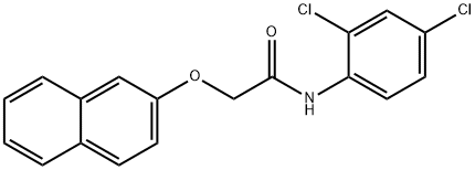 N-(2,4-dichlorophenyl)-2-(2-naphthyloxy)acetamide Structure