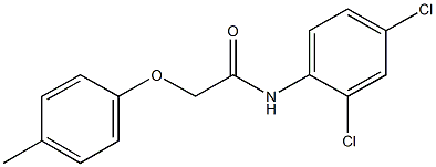 N-(2,4-dichlorophenyl)-2-(4-methylphenoxy)acetamide Structure