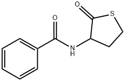 N-(2-oxotetrahydro-3-thienyl)benzamide Struktur