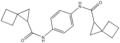 N-{4-[(spiro[2.3]hex-1-ylcarbonyl)amino]phenyl}spiro[2.3]hexane-1-carboxamide|